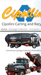 Mobile Screenshot of cipollinicarting.com